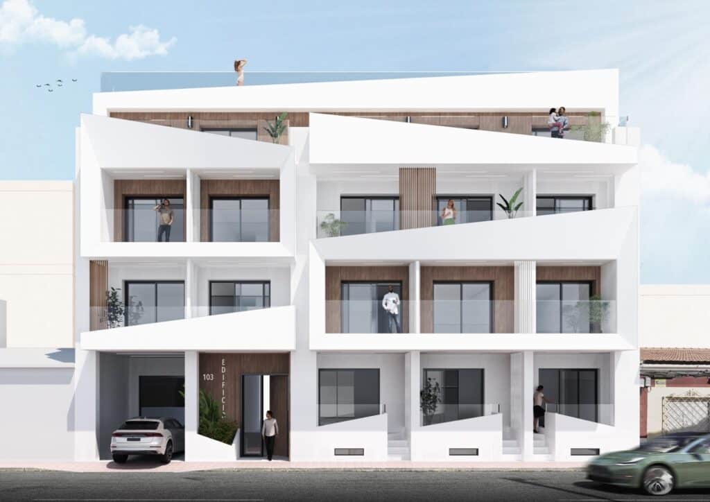 Nieuwbouw Appartement Te koop in Torrevieja in Spanje, gelegen aan de Costa Blanca-Zuid