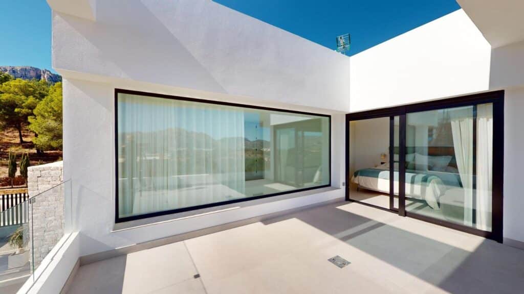 Nieuwbouw Villa Te koop in Polop in Spanje, gelegen aan de Costa Blanca-Noord