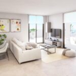 Woonkamer van appartement in Vera in Spanje, gelegen aan de  Costa de Almería
