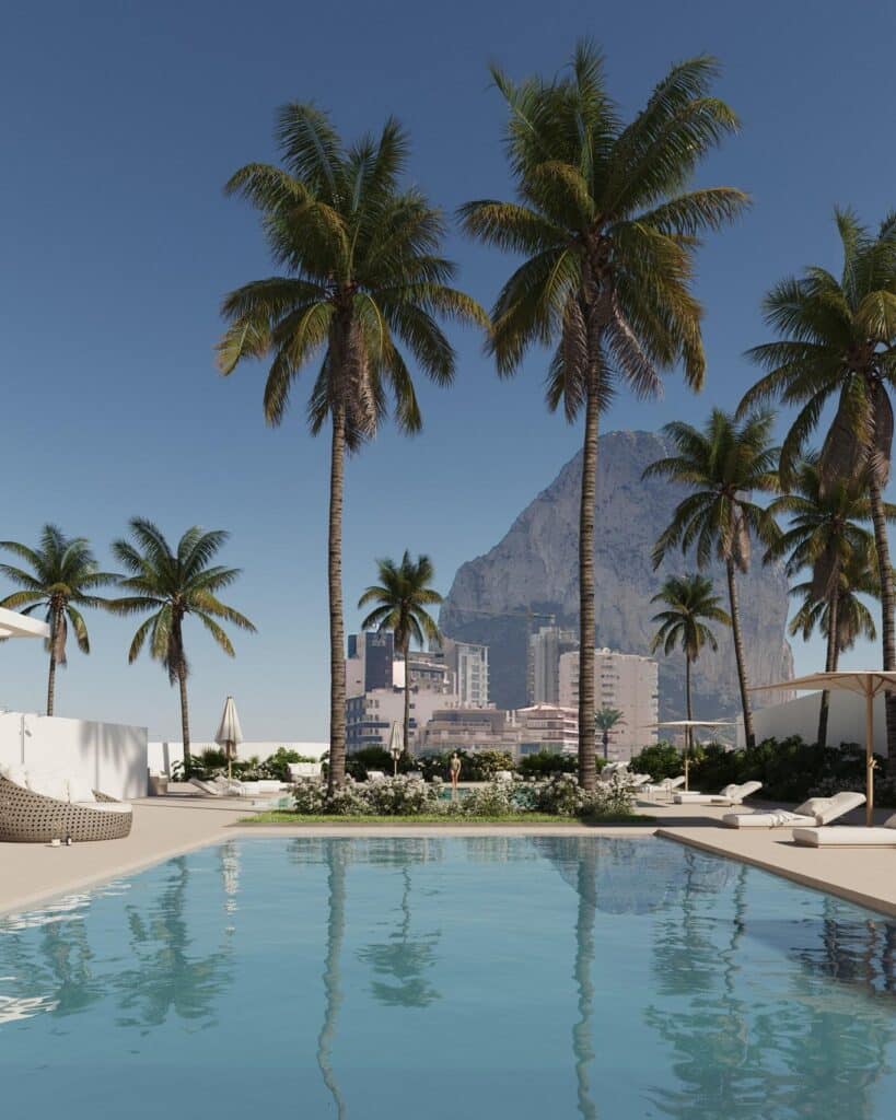 Nieuwbouw Project in Calpe in Spanje, gelegen aan de Costa Blanca-Noord