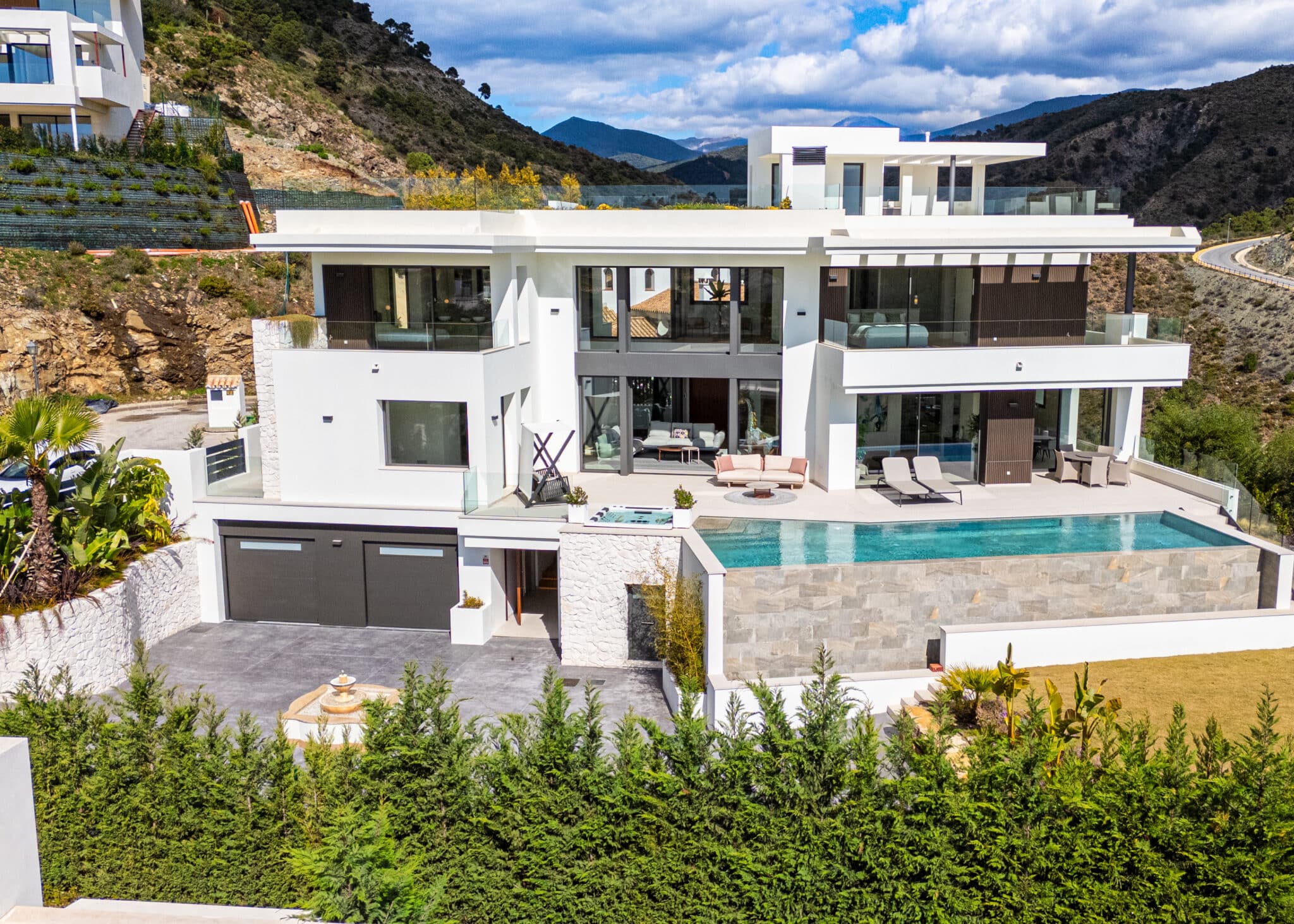 Luchtfoto van in La Quinta in Spanje, gelegen aan de  Costa del Sol-West
