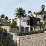 Vooraanzicht van in Mijas in Spanje, gelegen aan de  Costa del Sol-Centro