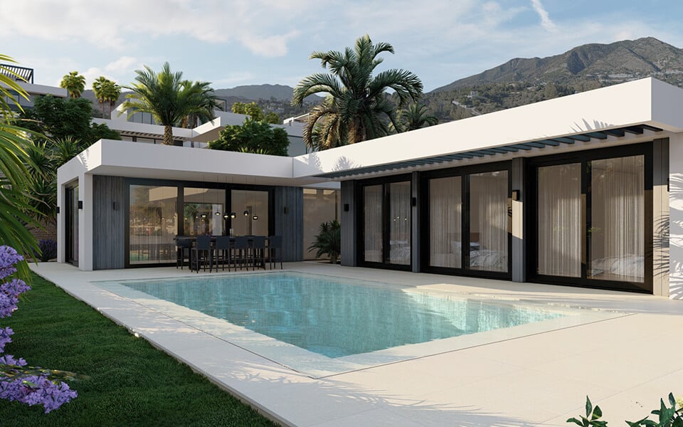 Nieuwbouw Project in Mijas in Spanje, gelegen aan de Costa del Sol-Centro