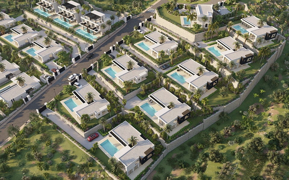 Nieuwbouw Project in Mijas in Spanje, gelegen aan de Costa del Sol-Centro