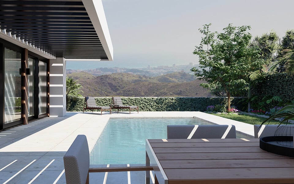 Nieuwbouw Project in Mijas in Spanje, gelegen aan de Costa del Sol-Centro