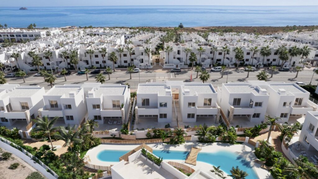 Nieuwbouw Villa Te koop in San Juan De Los Terreros in Spanje, gelegen aan de Costa de Almería