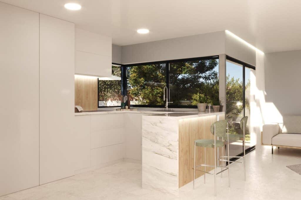 Nieuwbouw Huis Te koop in Alfaz del Pi in Spanje, gelegen aan de Costa Blanca-Noord