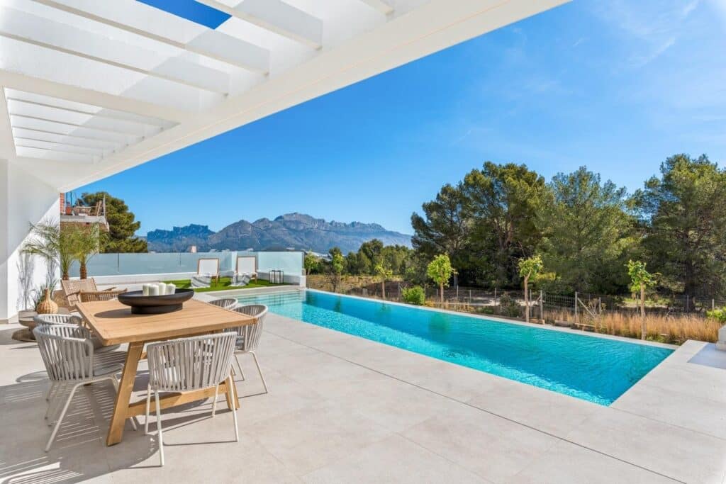 Nieuwbouw Project in Polop in Spanje, gelegen aan de Costa Blanca-Noord