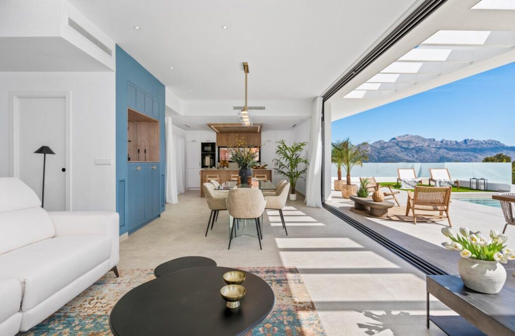 Nieuwbouw Project in Polop in Spanje, gelegen aan de Costa Blanca-Noord