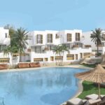 Gemeenschappelijk zwembad van in El Rafol d'Almunia in Spanje, gelegen aan de  Costa Blanca-Noord