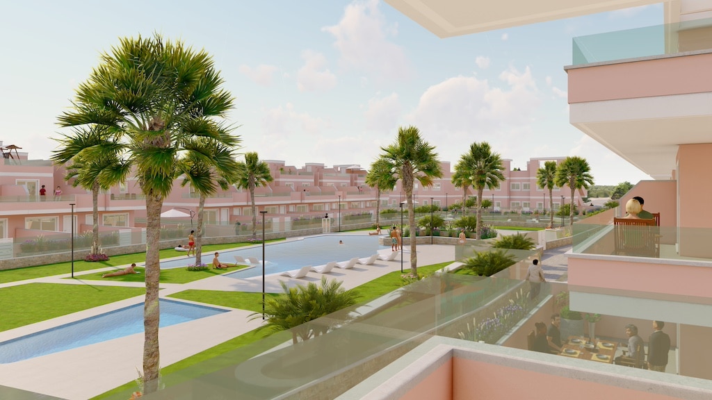Nieuwbouw Appartement Te koop in Pilar De La Horadada in Spanje, gelegen aan de Costa Blanca-Zuid