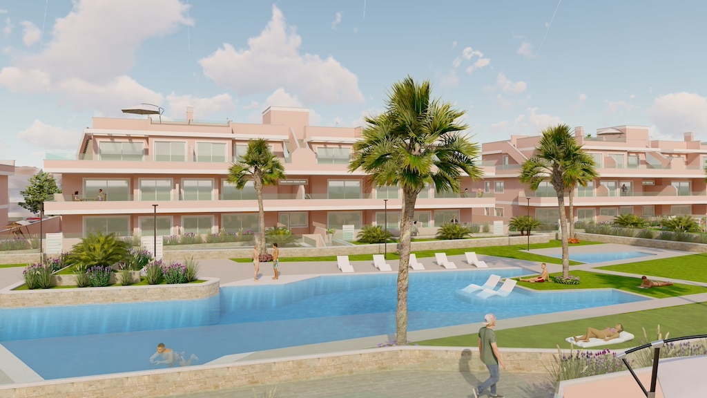 Nieuwbouw Appartement Te koop in Pilar De La Horadada in Spanje, gelegen aan de Costa Blanca-Zuid