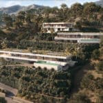 Luchtfoto van in Benahavis in Spanje, gelegen aan de  Costa del Sol-West