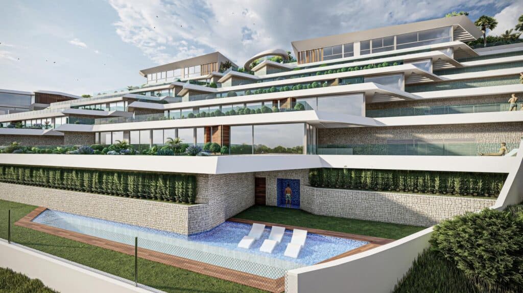 Nieuwbouw Project in Calpe in Spanje, gelegen aan de Costa Blanca-Noord