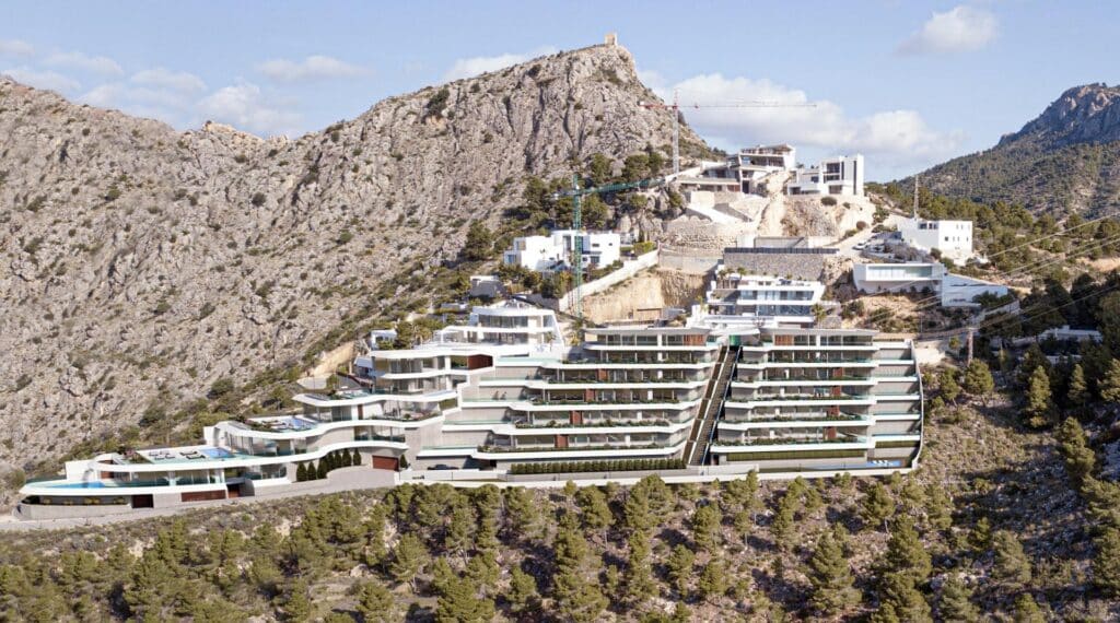 Nieuwbouw Project in Calpe in Spanje, gelegen aan de Costa Blanca-Noord