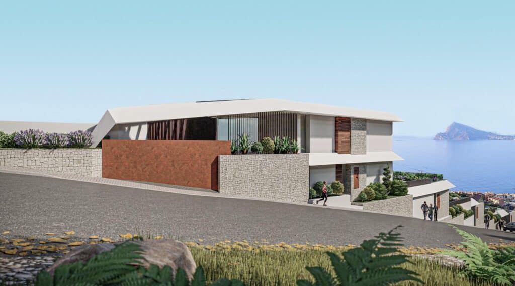 Nieuwbouw Project in Calpe in Spanje, gelegen aan de Costa Blanca-Noord