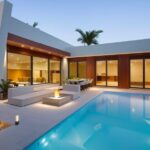 Terras en zwembad van nieuwbouw villa in Calasparra in Spanje, gelegen aan de  Costa Cálida