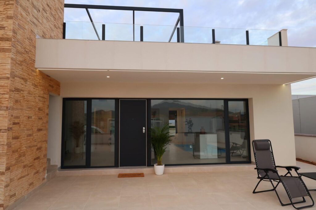 Nieuwbouw Villa Te koop in Fuente Álamo de Murcia in Spanje, gelegen aan de Costa Cálida