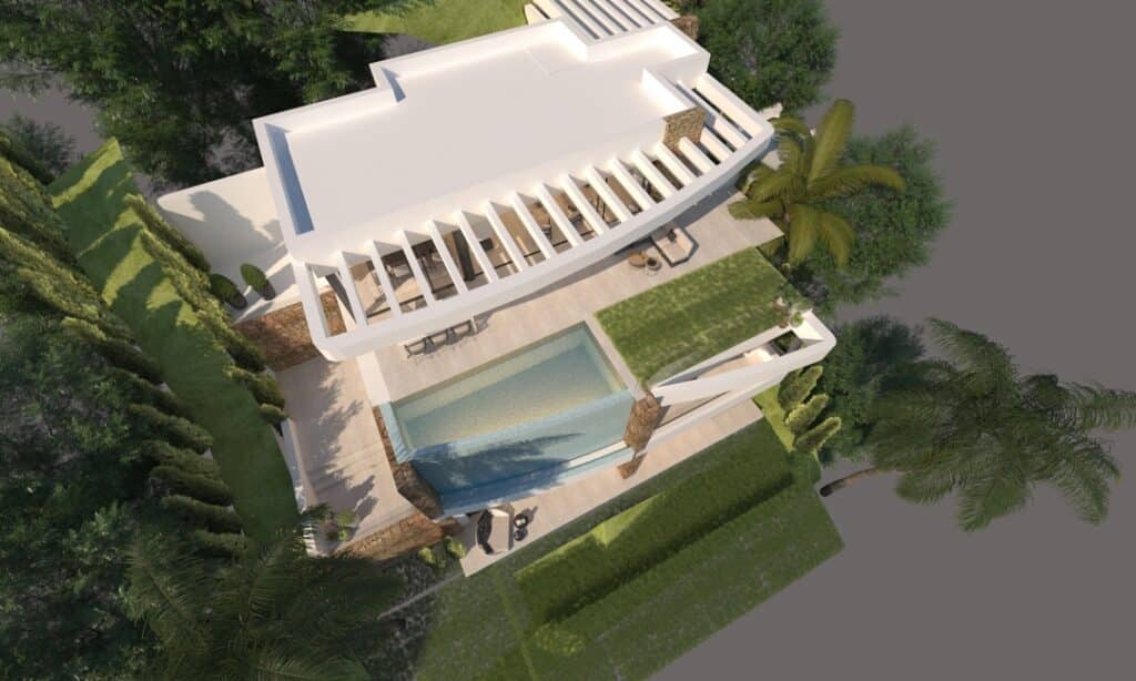Nieuwbouw Villa Te koop in Mijas in Spanje, gelegen aan de Costa del Sol-Centro