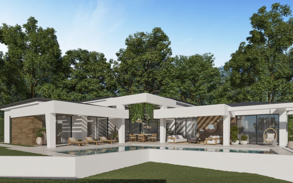 Nieuwbouw Villa Te koop in Nueva Andalucia in Spanje, gelegen aan de Costa del Sol-West