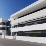 Vooraanzicht van nieuwbouw appartement in Benijofar in Spanje, gelegen aan de  Costa Blanca-Zuid