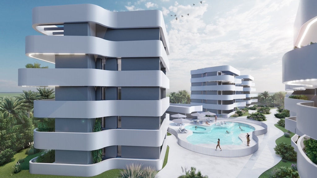 Nieuwbouw Appartement Te koop in Guardamar Del Segura in Spanje, gelegen aan de Costa Blanca-Zuid
