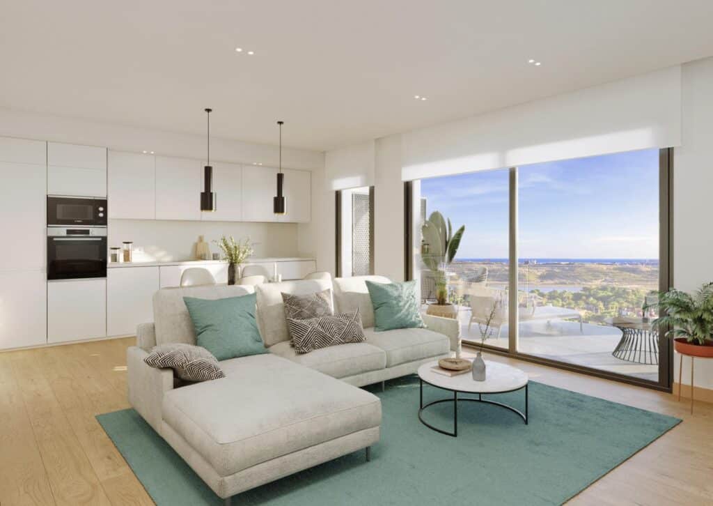 Nieuwbouw Appartement Te koop in Mutxamel in Spanje, gelegen aan de Costa Blanca-Noord