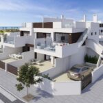 Vooraanzicht van nieuwbouw appartement in Pilar De La Horadada in Spanje, gelegen aan de  Costa Blanca-Zuid
