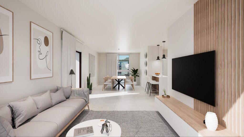 Nieuwbouw Appartement Te koop in Pilar De La Horadada in Spanje, gelegen aan de Costa Blanca-Zuid