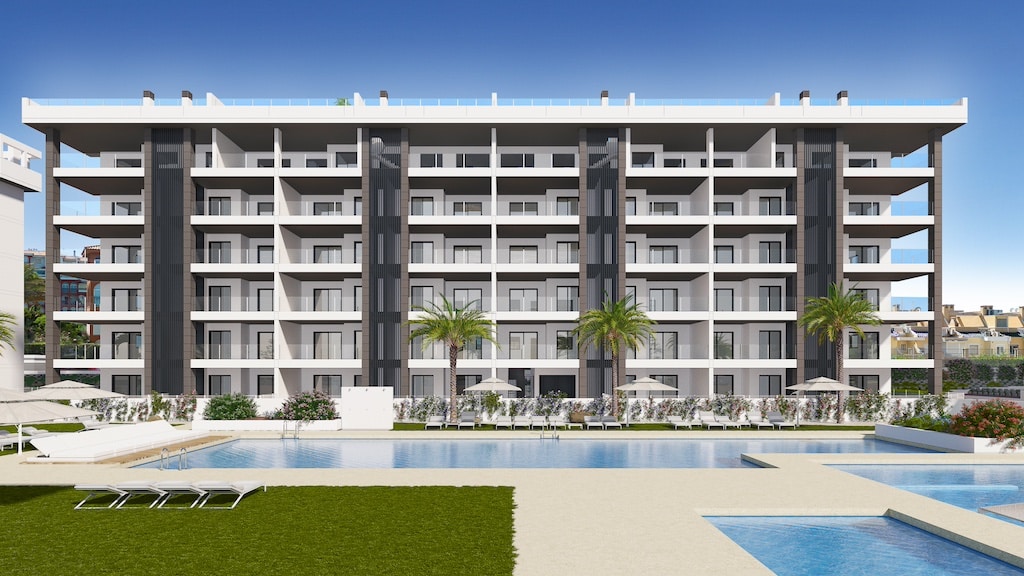 Nieuwbouw Appartement Te koop in Torrevieja in Spanje, gelegen aan de Costa Blanca-Zuid