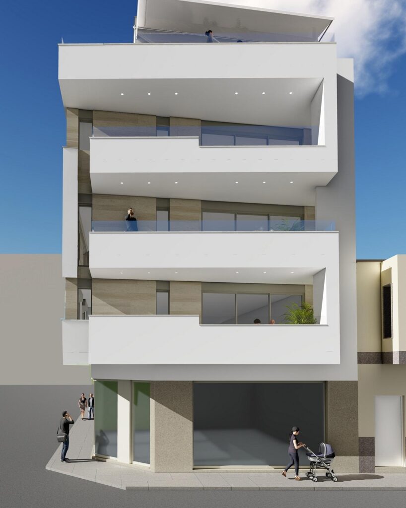 Nieuwbouw Appartement Te koop in Torrevieja in Spanje, gelegen aan de Costa Blanca-Zuid