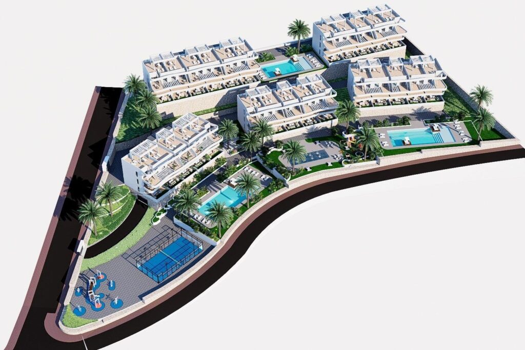 Nieuwbouw Project in Finestrat in Spanje, gelegen aan de Costa Blanca-Noord