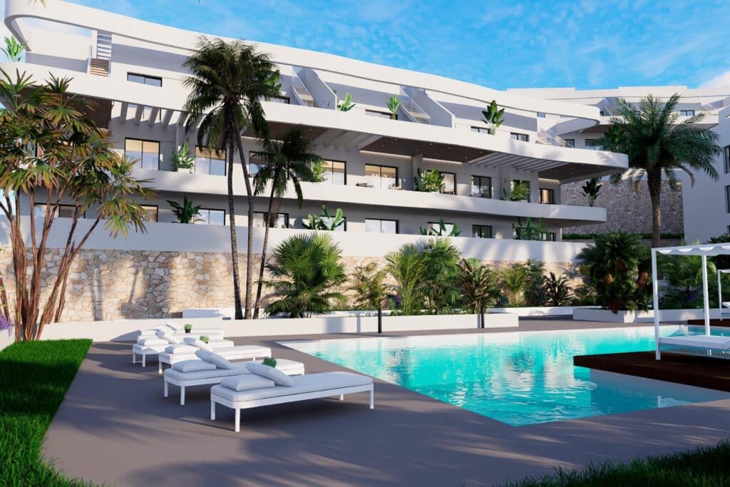 Nieuwbouw Project in Finestrat in Spanje, gelegen aan de Costa Blanca-Noord