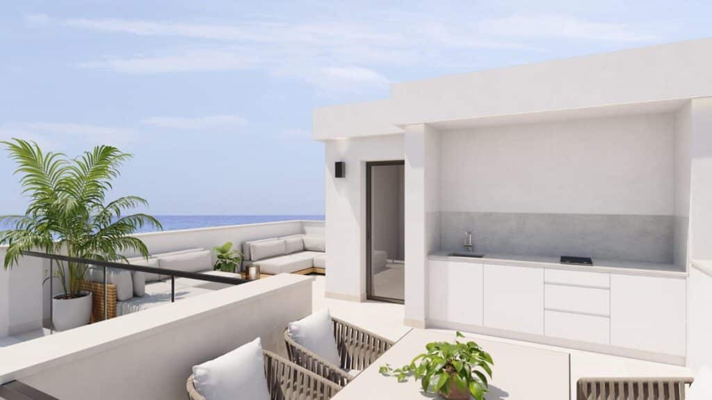 Nieuwbouw Project in Los Alcazares in Spanje, gelegen aan de Costa Cálida