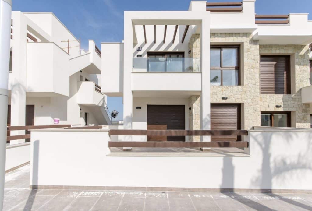 Vooraanzicht van in Torrevieja in Spanje, gelegen aan de  Costa Blanca-Zuid