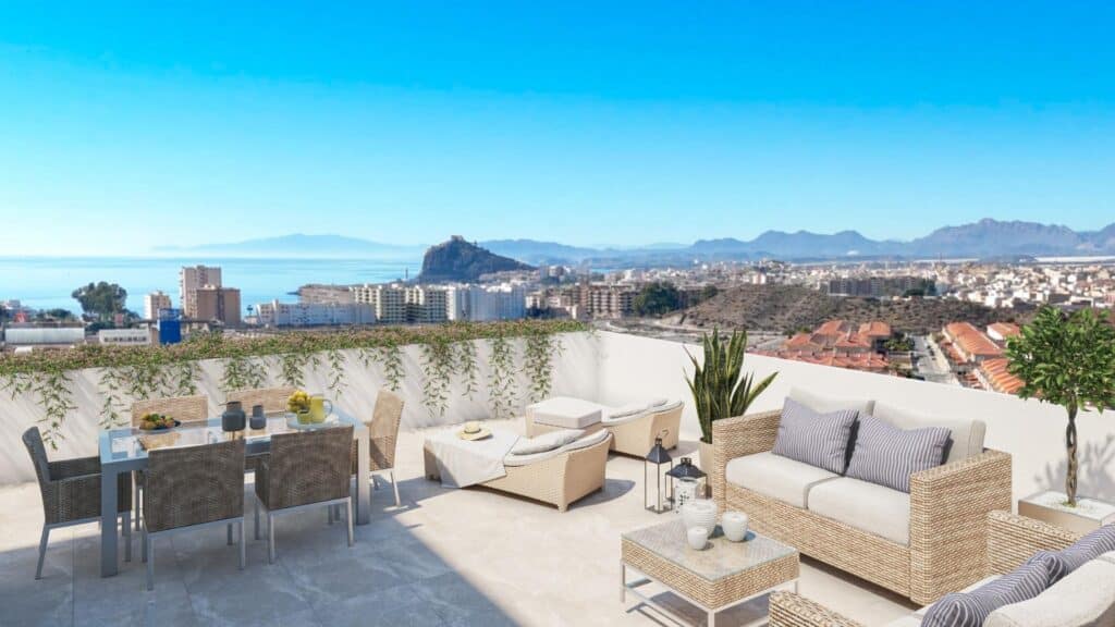 Nieuwbouw Villa Te koop in Aguilas in Spanje, gelegen aan de Costa Cálida