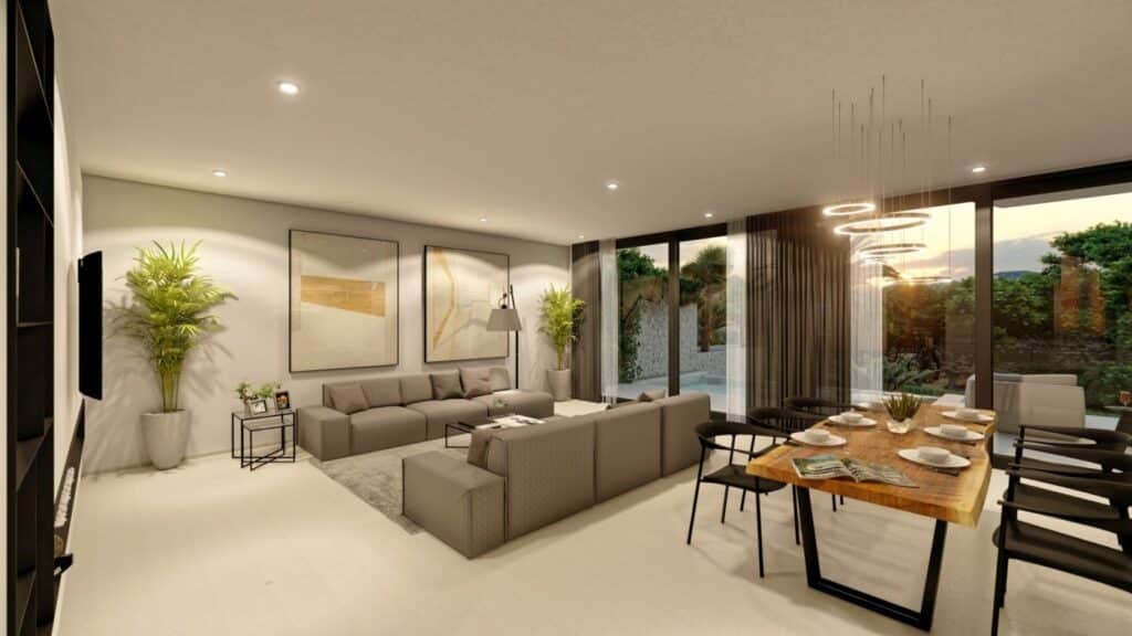Nieuwbouw Villa Te koop in Altea in Spanje, gelegen aan de Costa Blanca-Noord