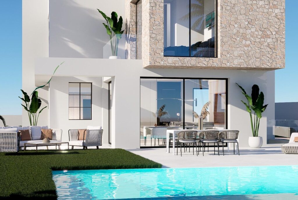 Nieuwbouw Villa Te koop in Finestrat in Spanje, gelegen aan de Costa Blanca-Noord