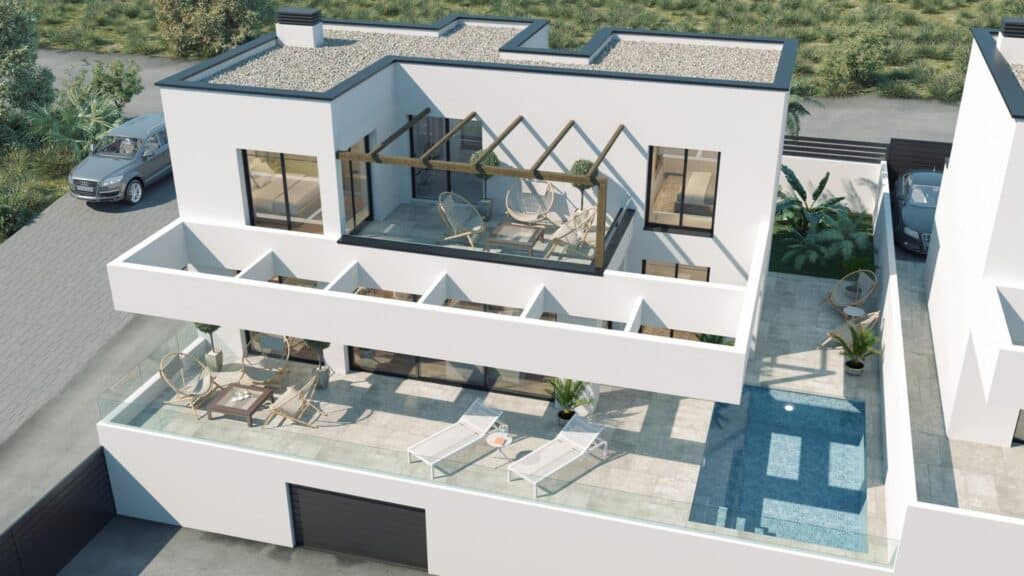 Nieuwbouw Villa Te koop in Finestrat in Spanje, gelegen aan de Costa Blanca-Noord