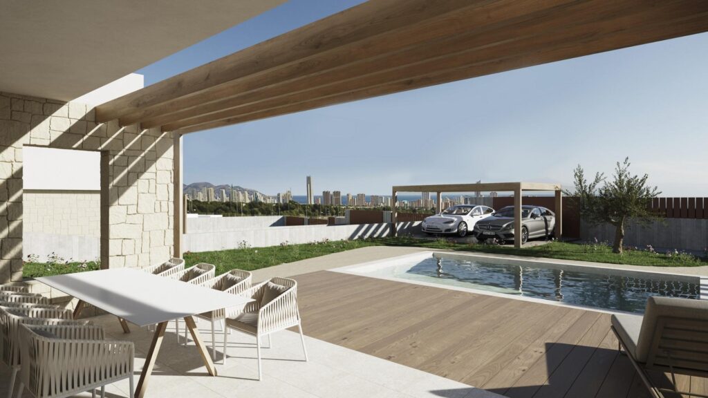 Nieuwbouw Villa Te koop in Finestrat in Spanje, gelegen aan de Costa Blanca-Noord