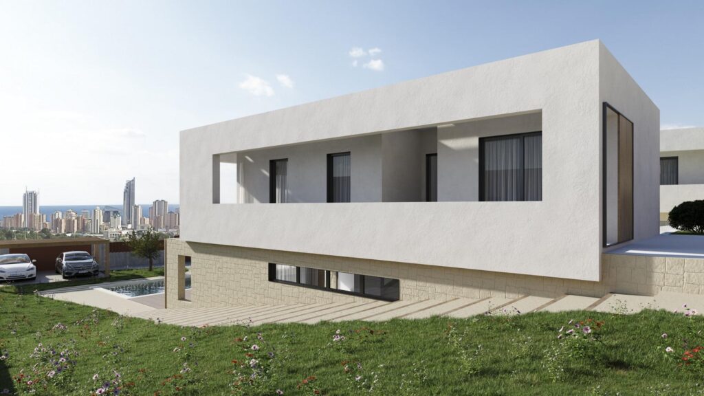 Nieuwbouw Villa Te koop in Finestrat in Spanje, gelegen aan de Costa Blanca-Noord