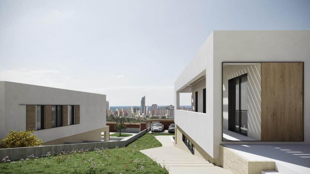 Nieuwbouw Villa Te koop in Finestrat in Spanje, gelegen aan de Costa Blanca-Noord