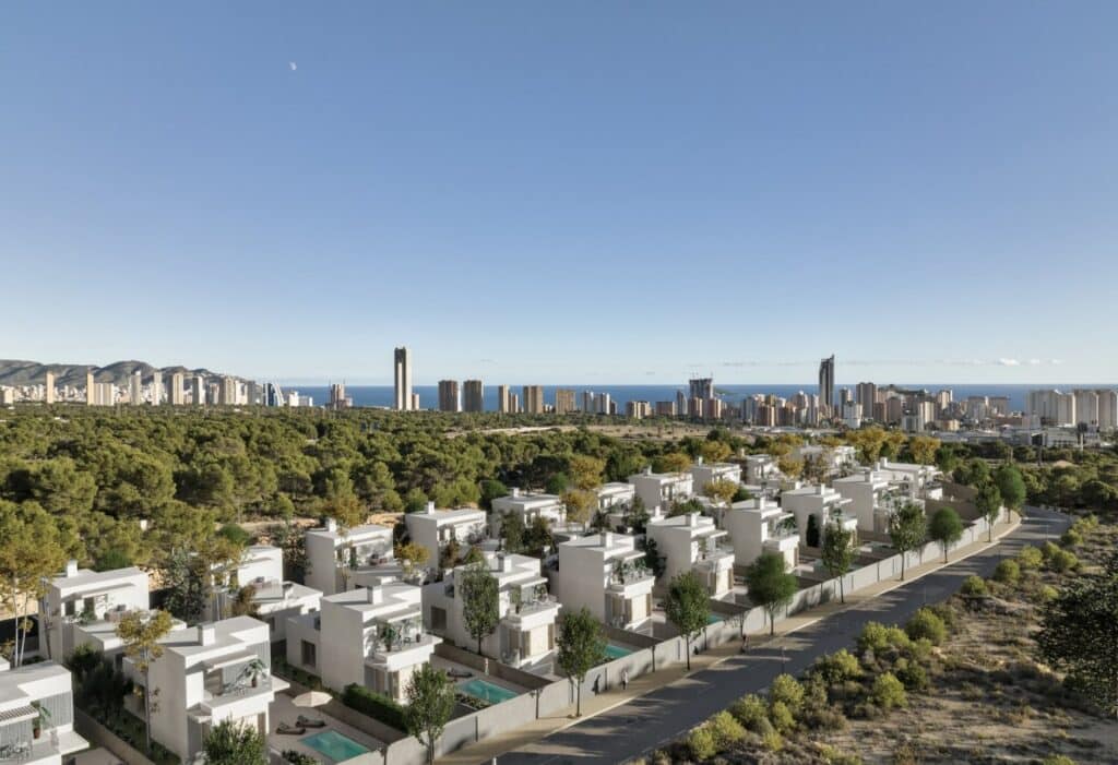 Nieuwbouw Villa Te koop in Finestrat in Spanje, gelegen aan de Costa Blanca-Noord