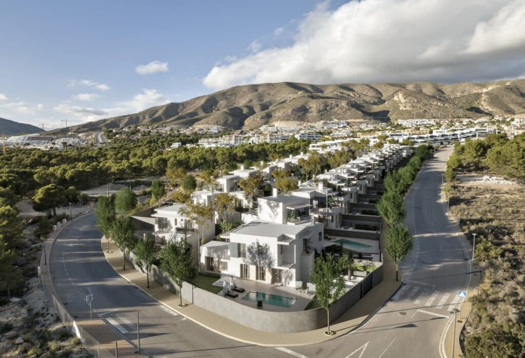 Nieuwbouw Villa Te koop in Finestrat in Spanje, gelegen aan de Costa Blanca-Noord