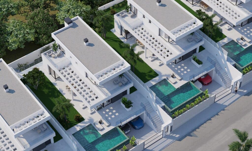 Nieuwbouw Villa Te koop in Finestrat in Spanje, gelegen aan de Costa Blanca-Noord