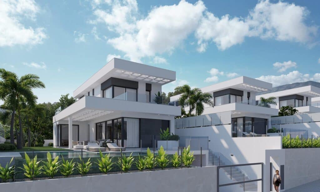 Nieuwbouw Villa Te koop in Finestrat in Spanje, gelegen aan de Costa Blanca-Noord