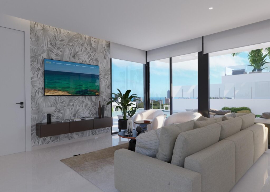 Nieuwbouw Villa Te koop in Finestrat in Spanje, gelegen aan de Costa Blanca-Noord
