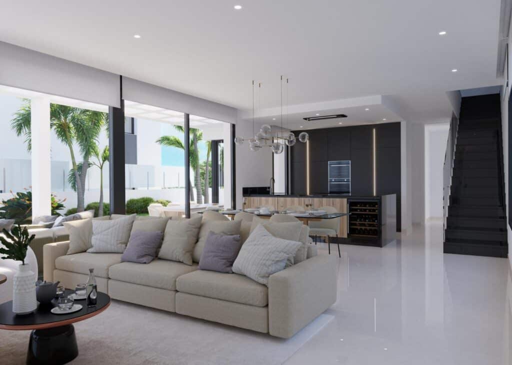 Nieuwbouw Villa Te koop in Finestrat in Spanje, gelegen aan de Costa Blanca-Noord