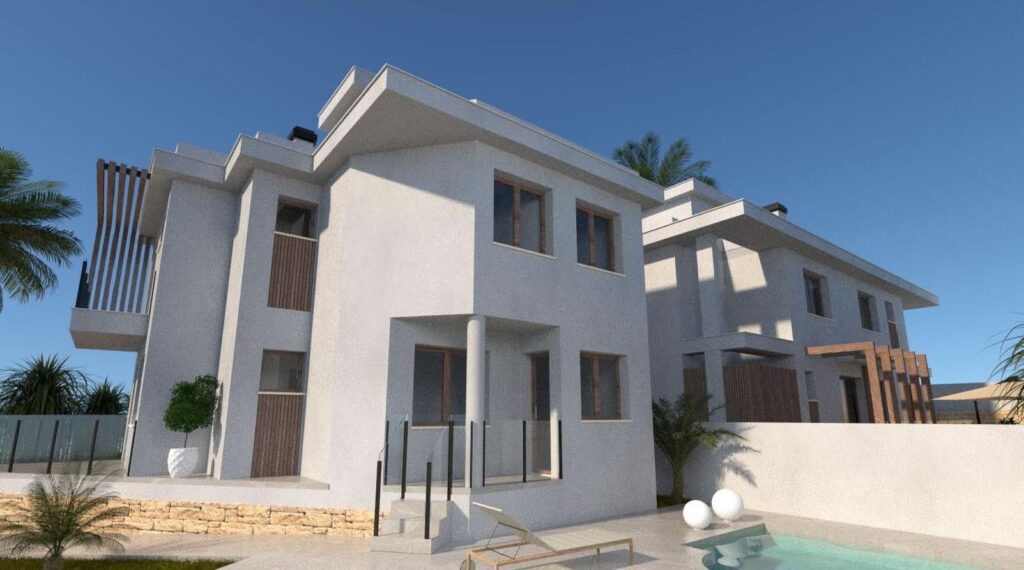 Nieuwbouw Villa Te koop in Los Alcazares in Spanje, gelegen aan de Costa Cálida