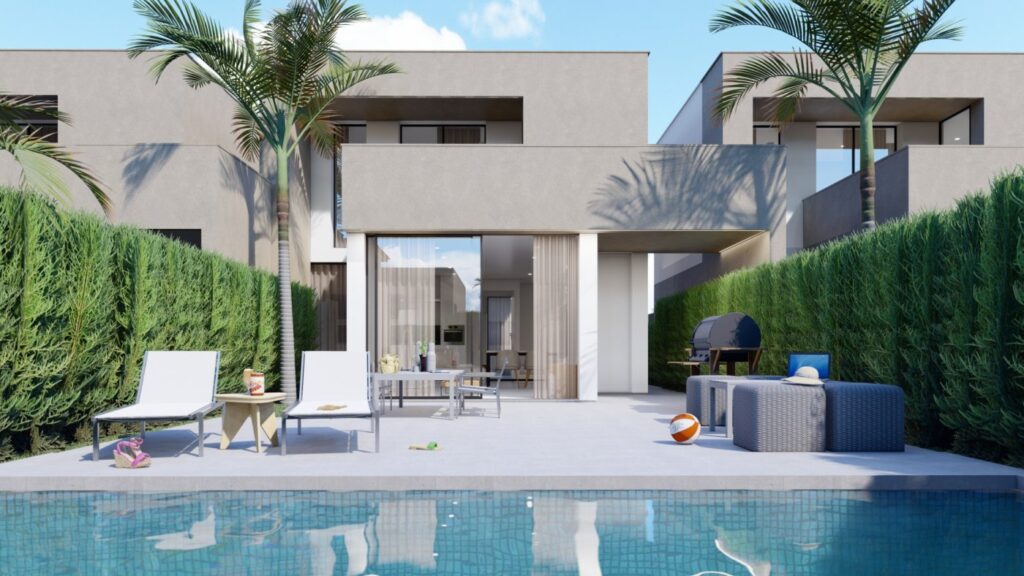 Nieuwbouw Villa Te koop in Los Urrutias in Spanje, gelegen aan de Costa Cálida